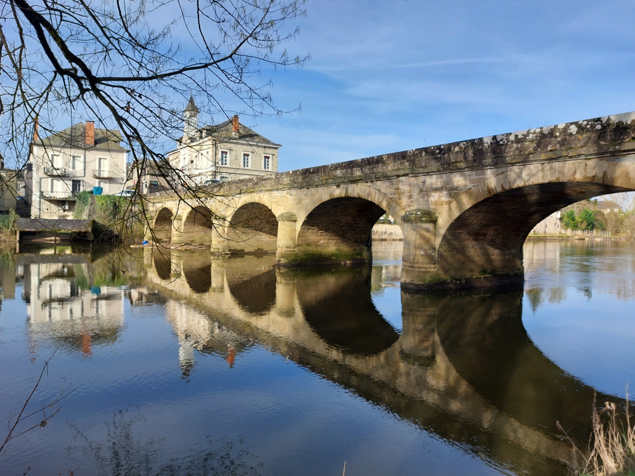 La Vézère dans sa partie aval